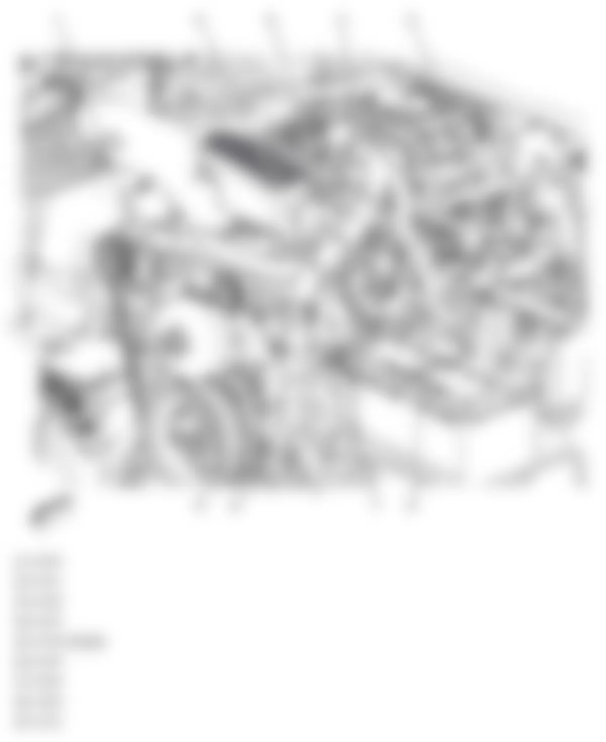 Chevrolet Silverado 3500 HD 2009 - Component Locations -  Engine Compartment (Hybrid)