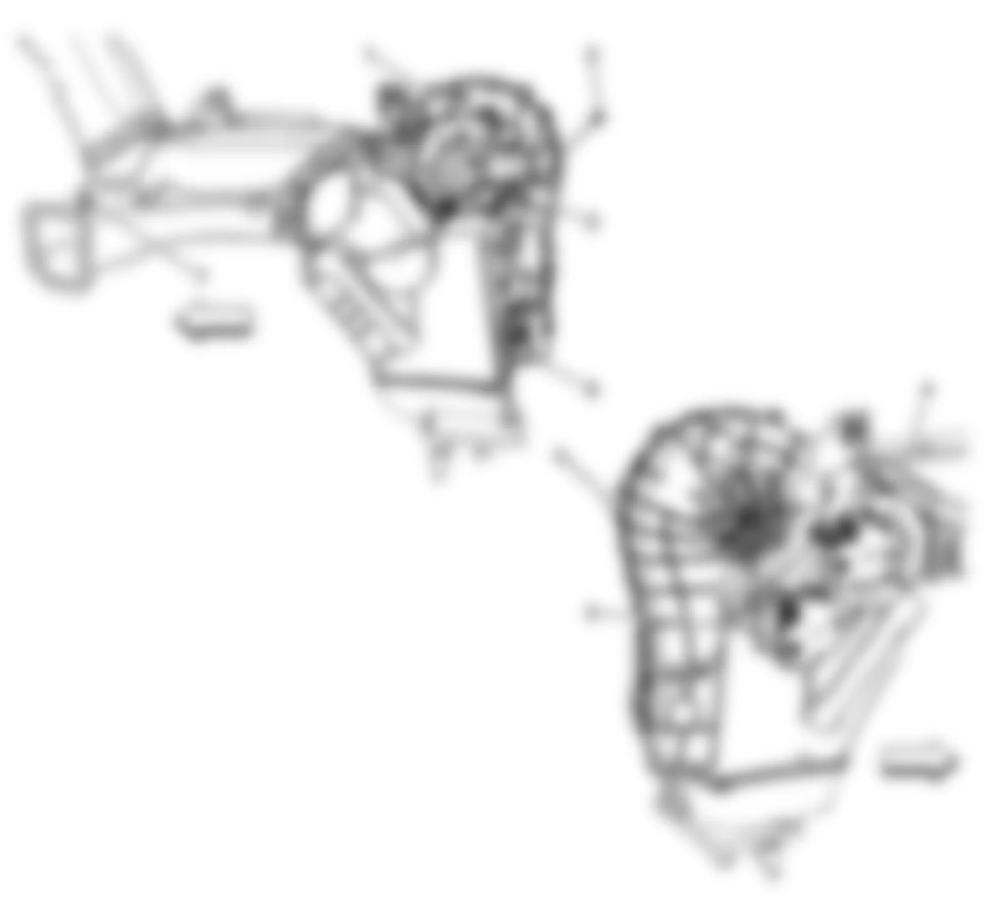 Chevrolet Suburban K1500 2009 - Component Locations -  Rear HVAC Module (Short Wheel Base)