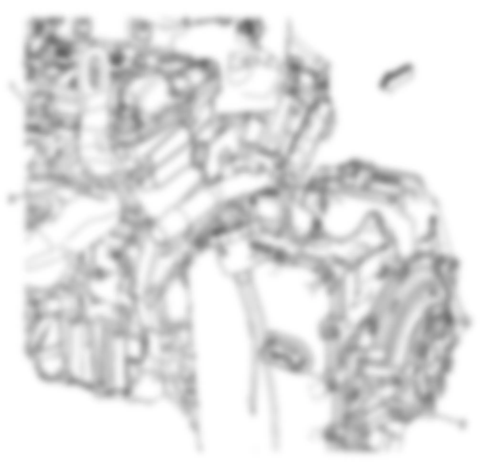 Chevrolet Traverse LS 2009 - Component Locations -  Left Rear Of Engine