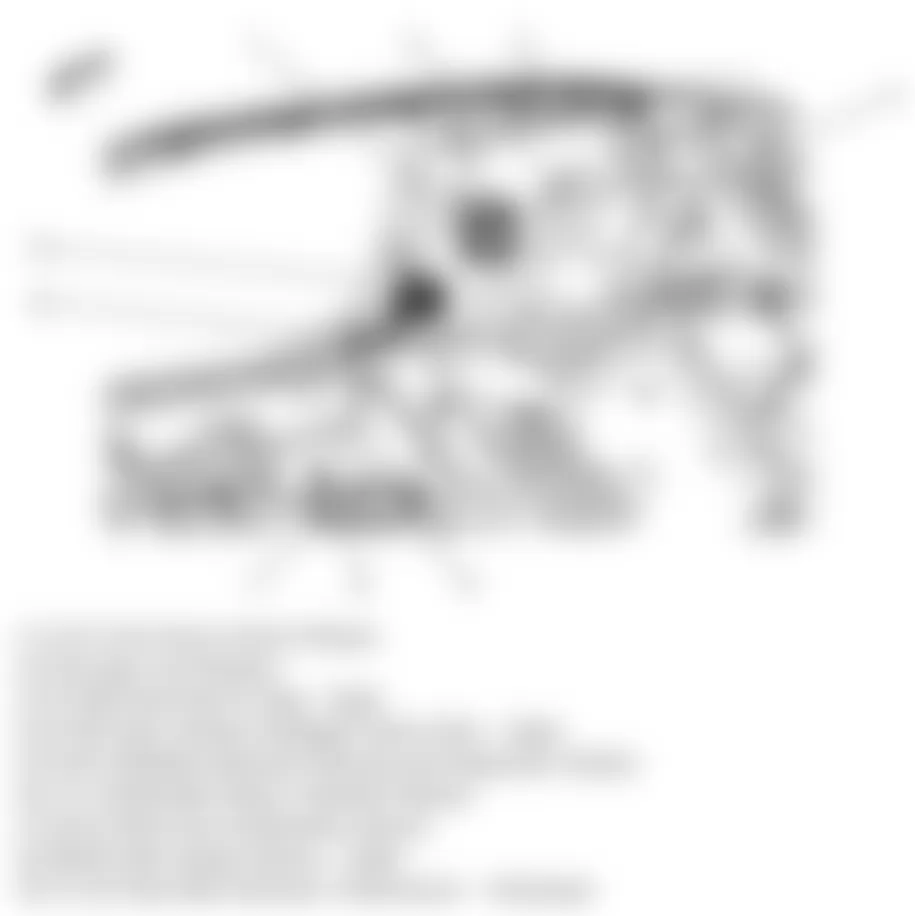 Chevrolet Camaro LS 2010 - Component Locations -  Right Side Of Passenger Compartment