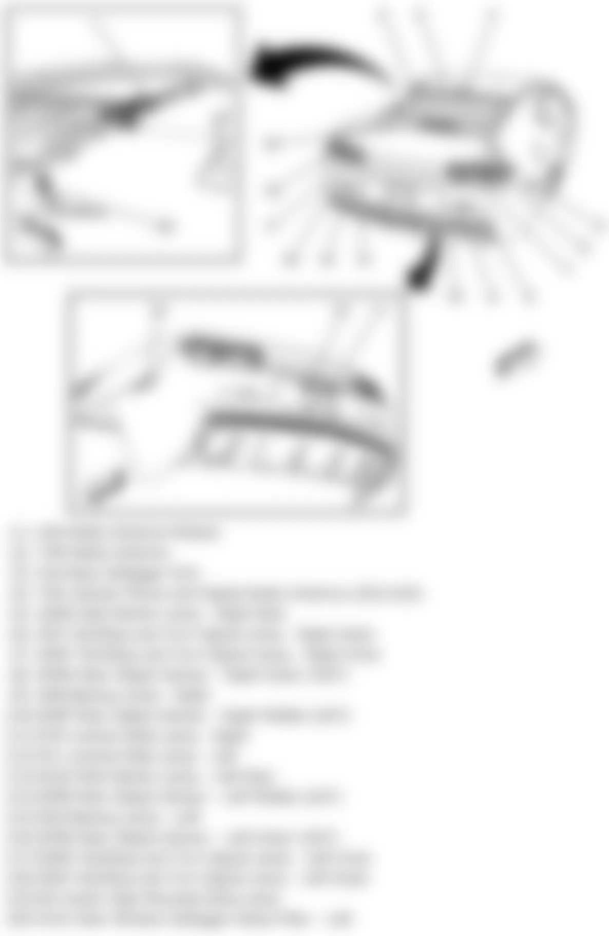 Chevrolet Camaro LS 2010 - Component Locations -  Rear Of Vehicle