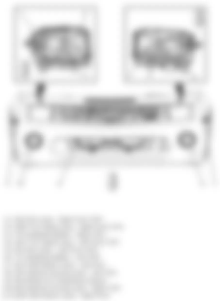 Chevrolet Camaro LS 2010 - Component Locations -  Front Of Vehicle