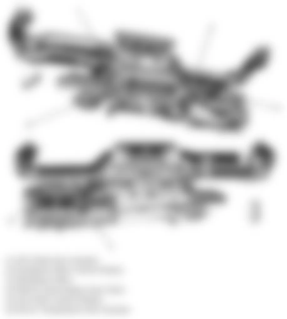 Chevrolet Camaro LS 2010 - Component Locations -  HVAC Module Components