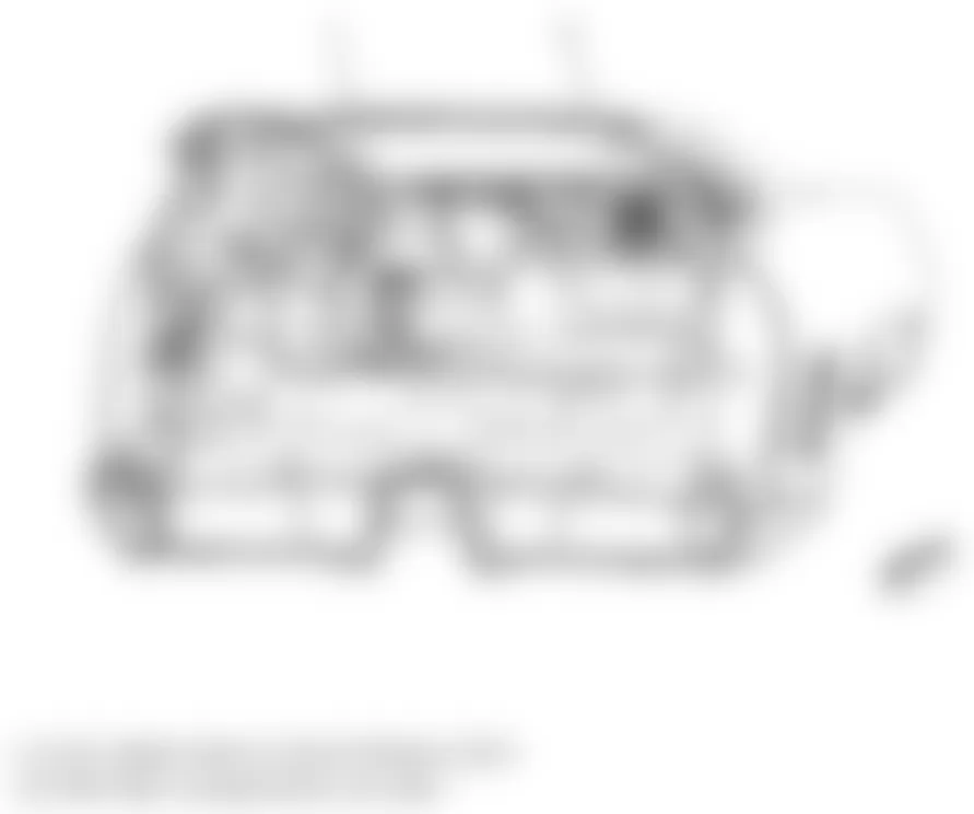 Chevrolet Camaro LS 2010 - Component Locations -  Luggage Compartment