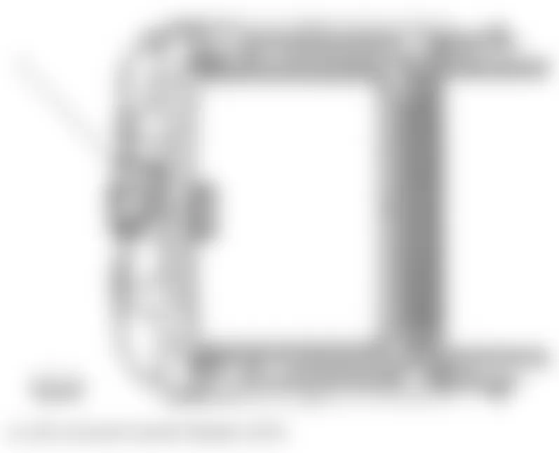 Chevrolet Camaro LS 2010 - Component Locations -  Roof