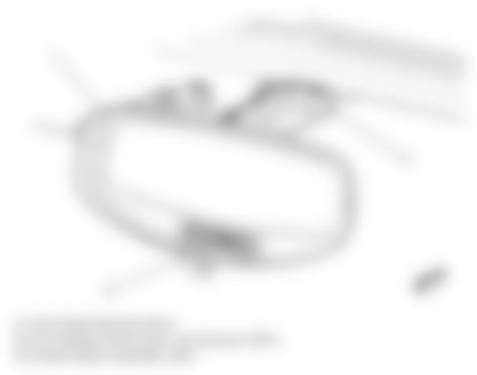 Chevrolet Camaro LS 2010 - Component Locations -  Top Center Of Windshield