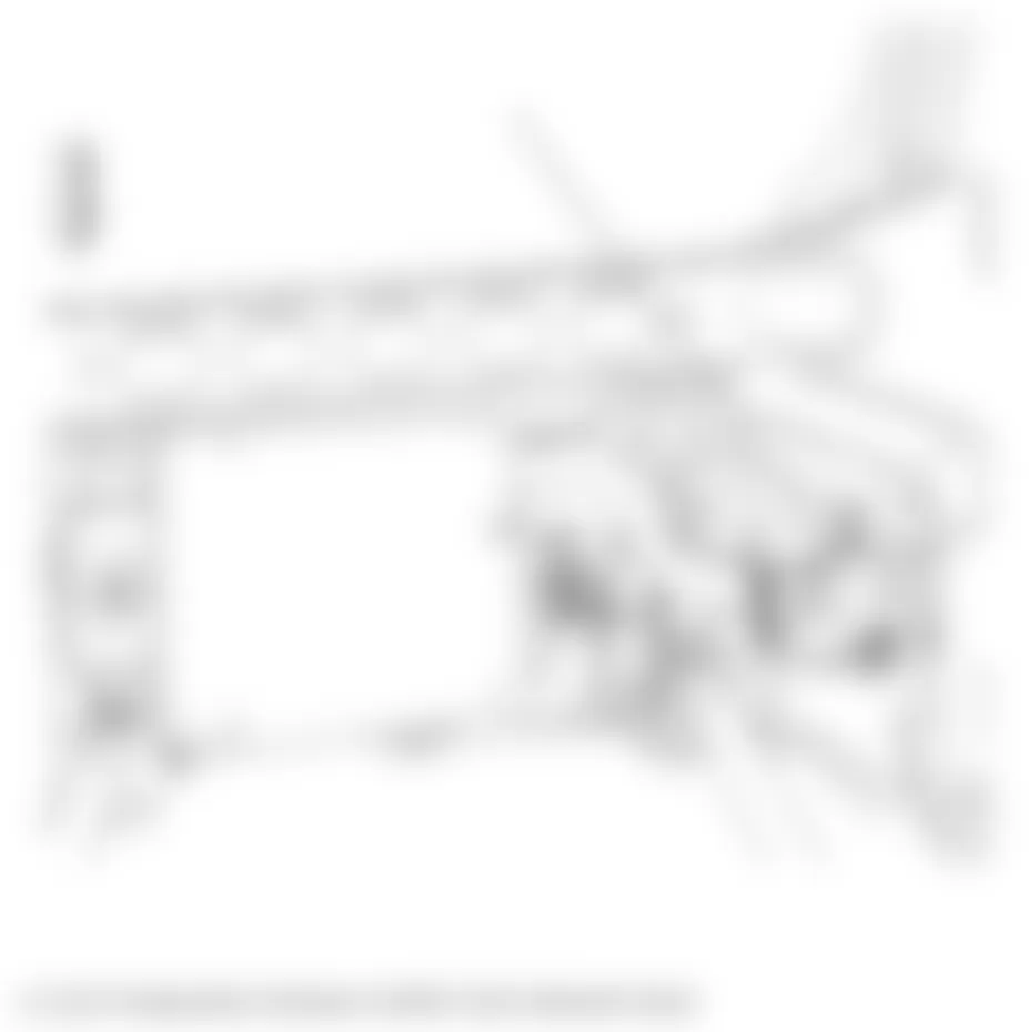 Chevrolet Camaro LS 2010 - Component Locations -  Above Rear Differential