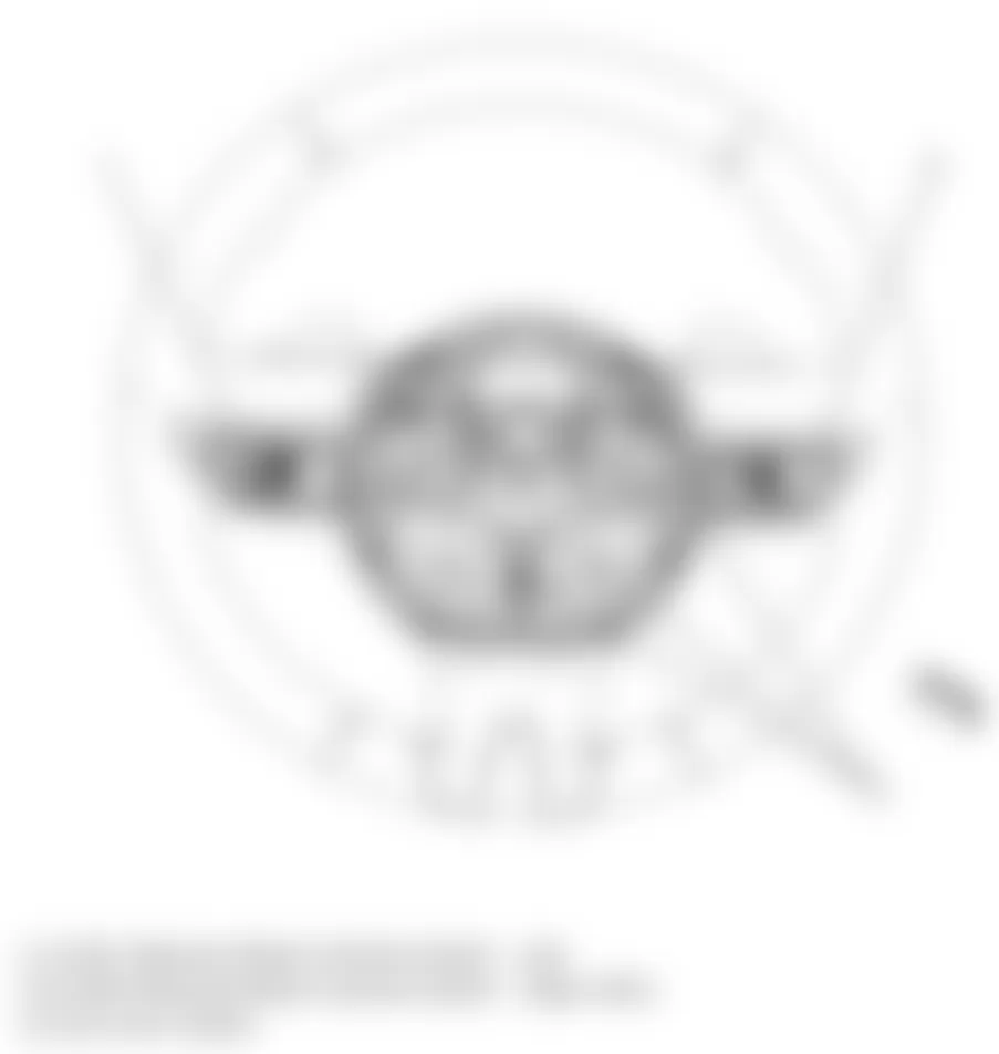 Chevrolet Camaro LS 2010 - Component Locations -  Steering Wheel