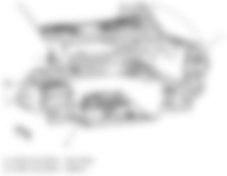 Chevrolet Camaro LS 2010 - Component Locations -  Rear Of Vehicle