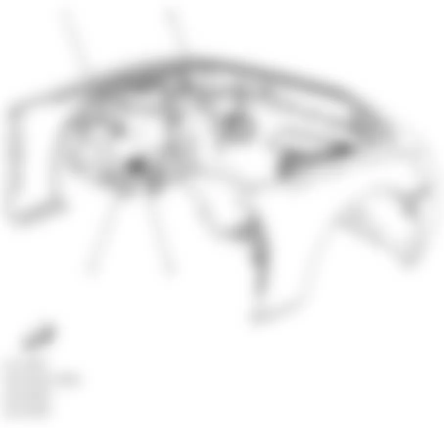 Chevrolet Camaro LS 2010 - Component Locations -  Engine Compartment