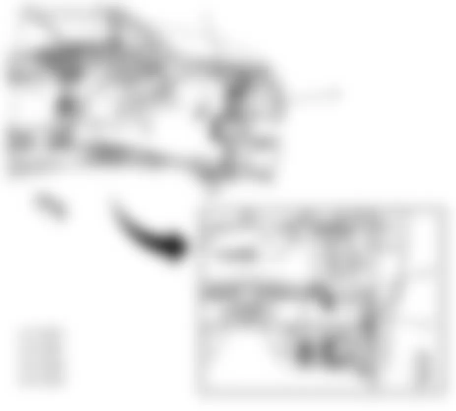 Chevrolet Camaro LS 2010 - Component Locations -  Right Side Of Luggage Compartment & Underbody