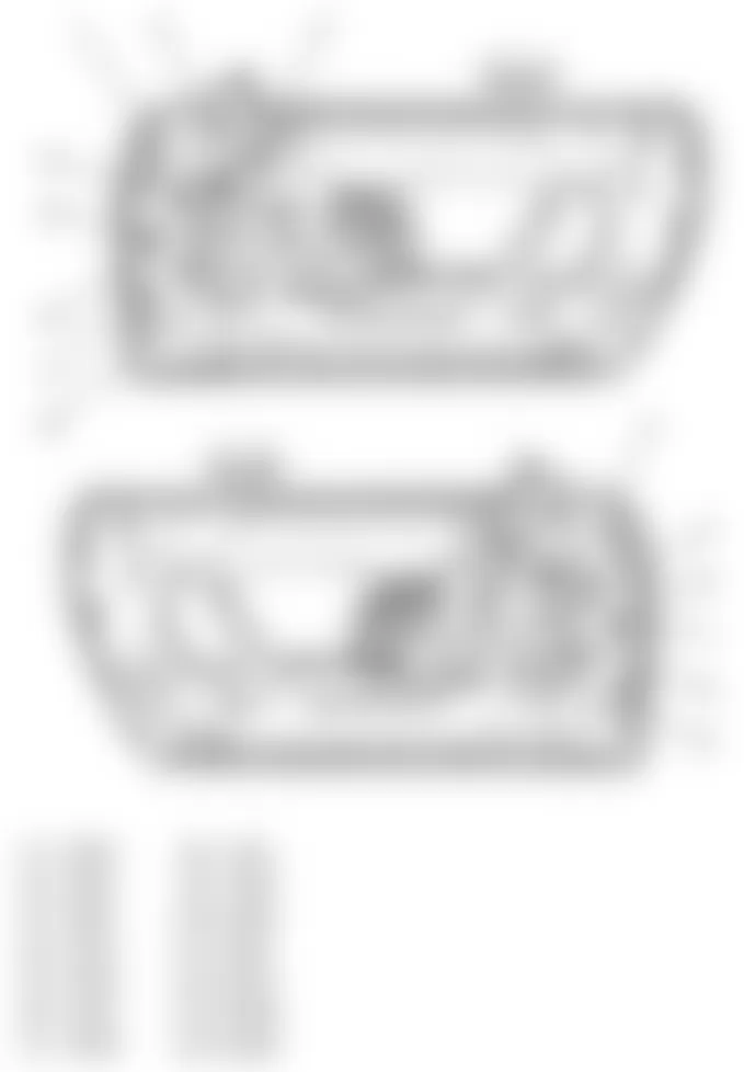 Chevrolet Camaro LS 2010 - Component Locations -  Doors