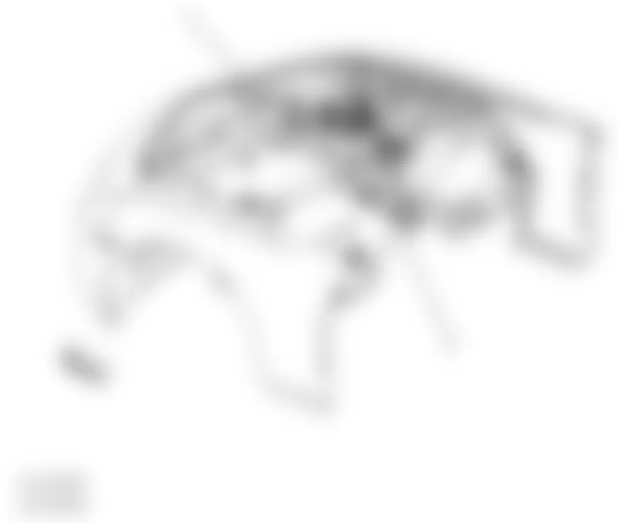 Chevrolet Camaro LS 2010 - Component Locations -  Engine Compartment