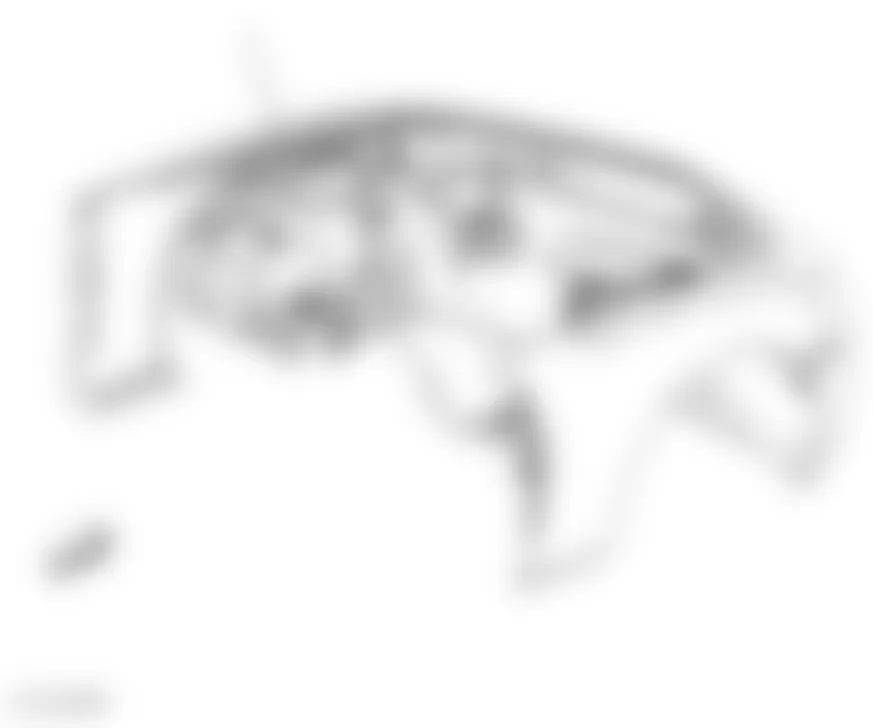 Chevrolet Camaro LS 2010 - Component Locations -  Left Side Of Engine Compartment