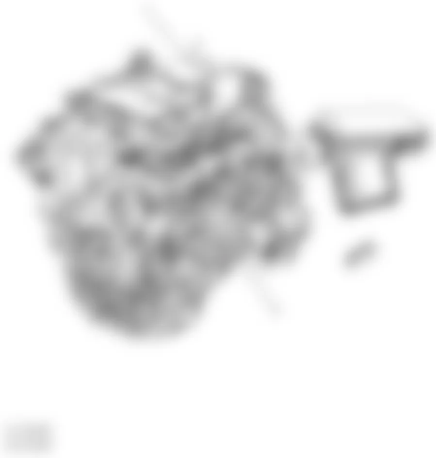 Chevrolet Camaro LS 2010 - Component Locations -  Right Side Of Engine (V6)