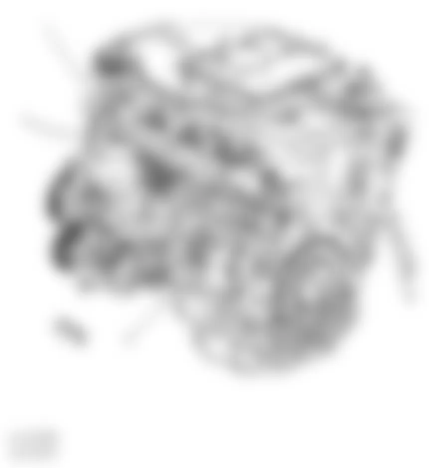 Chevrolet Camaro LS 2010 - Component Locations -  Left Side Of Engine (V6)