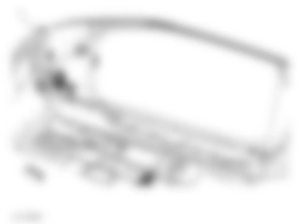 Chevrolet Camaro LS 2010 - Component Locations -  Right Side Of Passenger Compartment