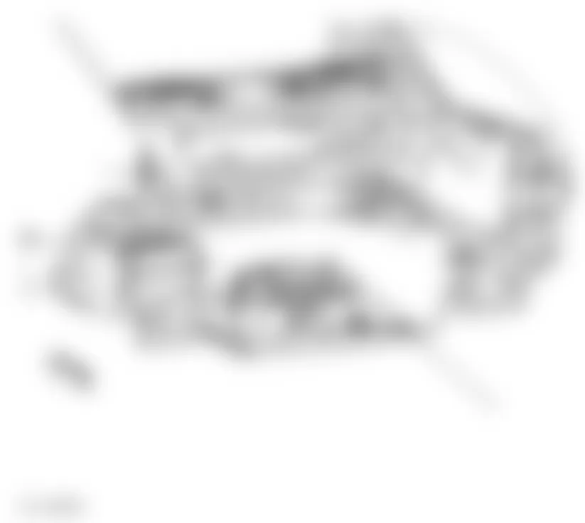 Chevrolet Camaro LS 2010 - Component Locations -  Rear Of Vehicle