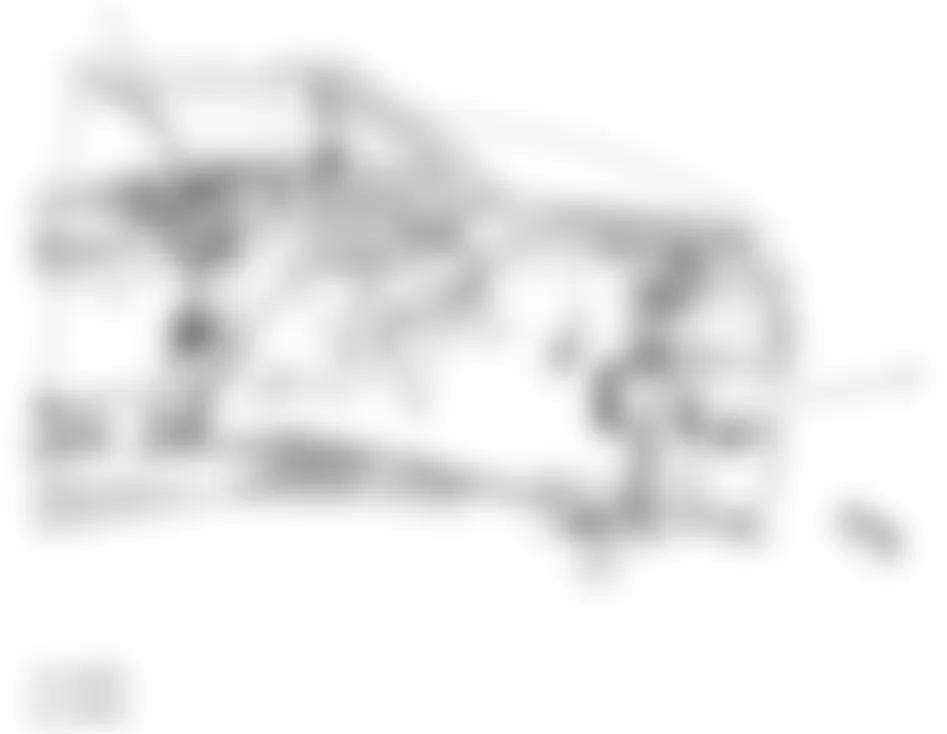 Chevrolet Camaro LS 2010 - Component Locations -  Right Rear Of Luggage Compartment