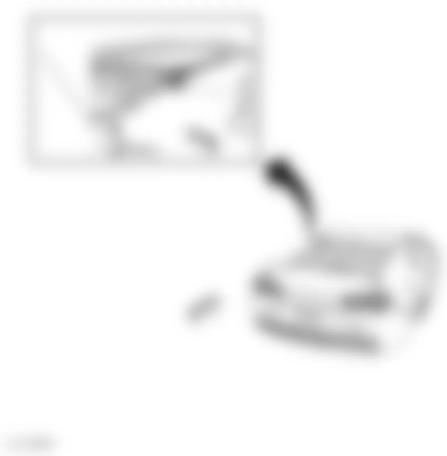 Chevrolet Camaro LS 2010 - Component Locations -  Rear Of Vehicle