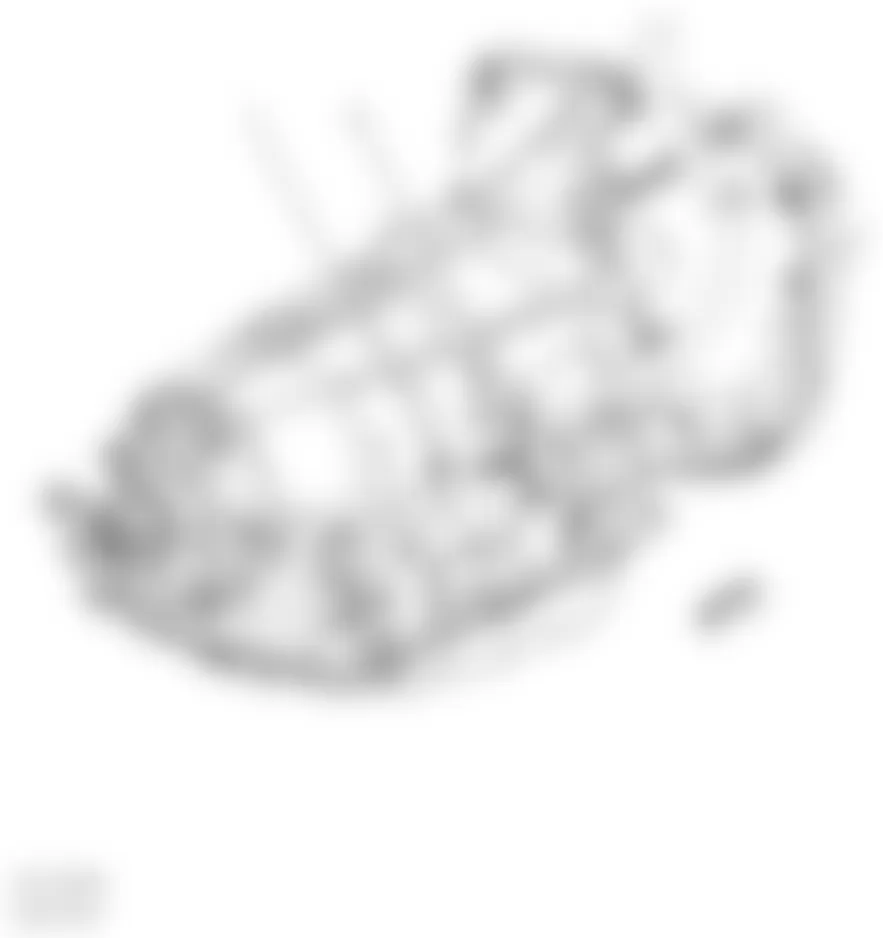 Chevrolet Camaro LS 2010 - Component Locations -  Transmission