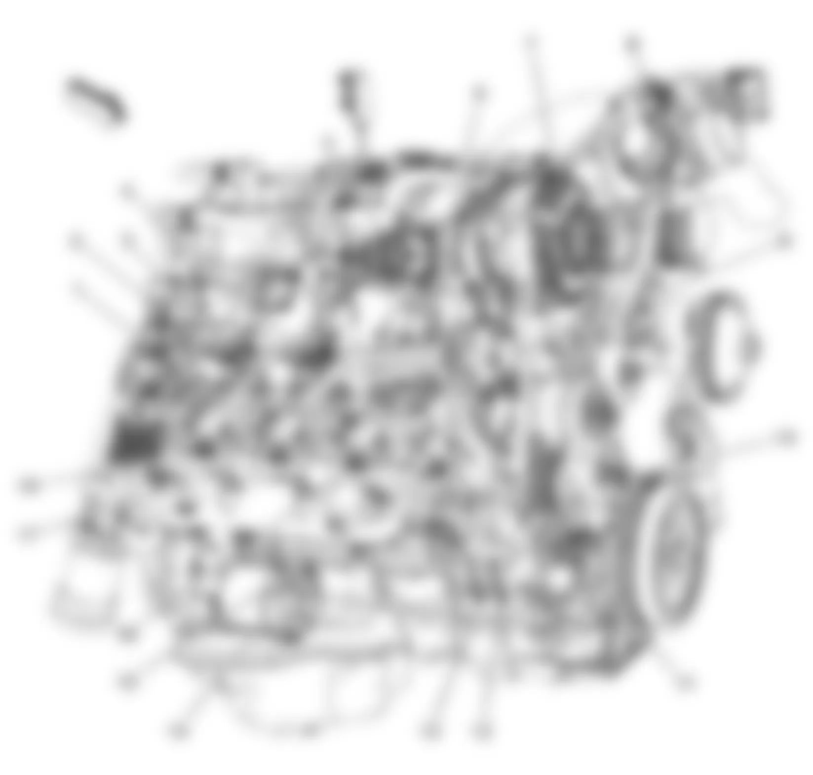 Chevrolet Chevy Express G1500 2010 - Component Locations -  Right Side Of Engine (6.6L)
