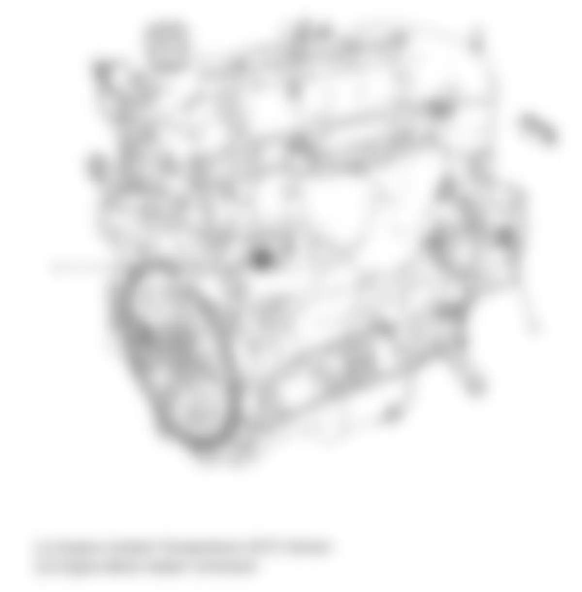 Chevrolet Cobalt 2010 - Component Locations -  Engine Assembly (2.2L)