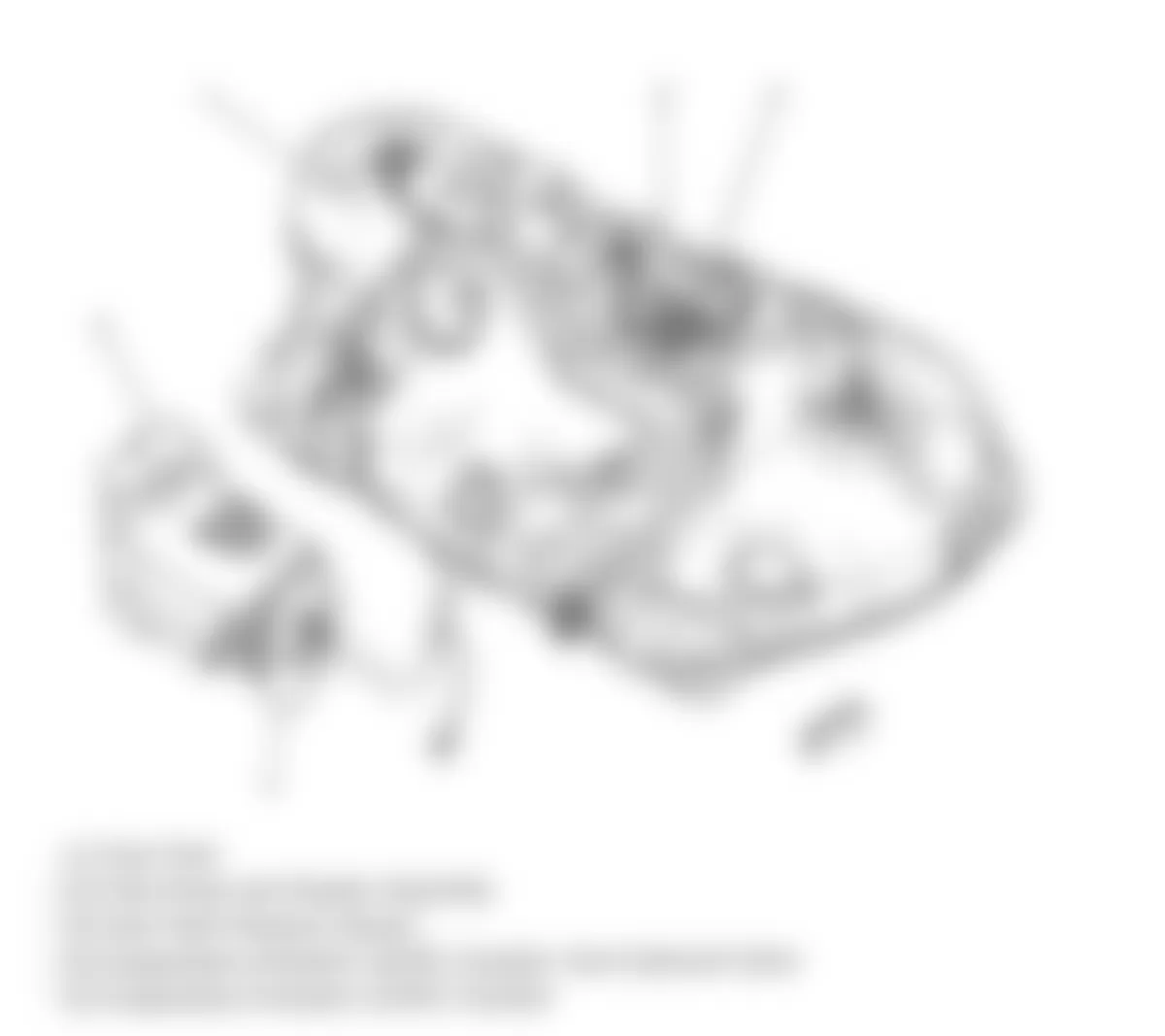 Chevrolet Cobalt LT 2010 - Component Locations -  Fuel Tank Assembly