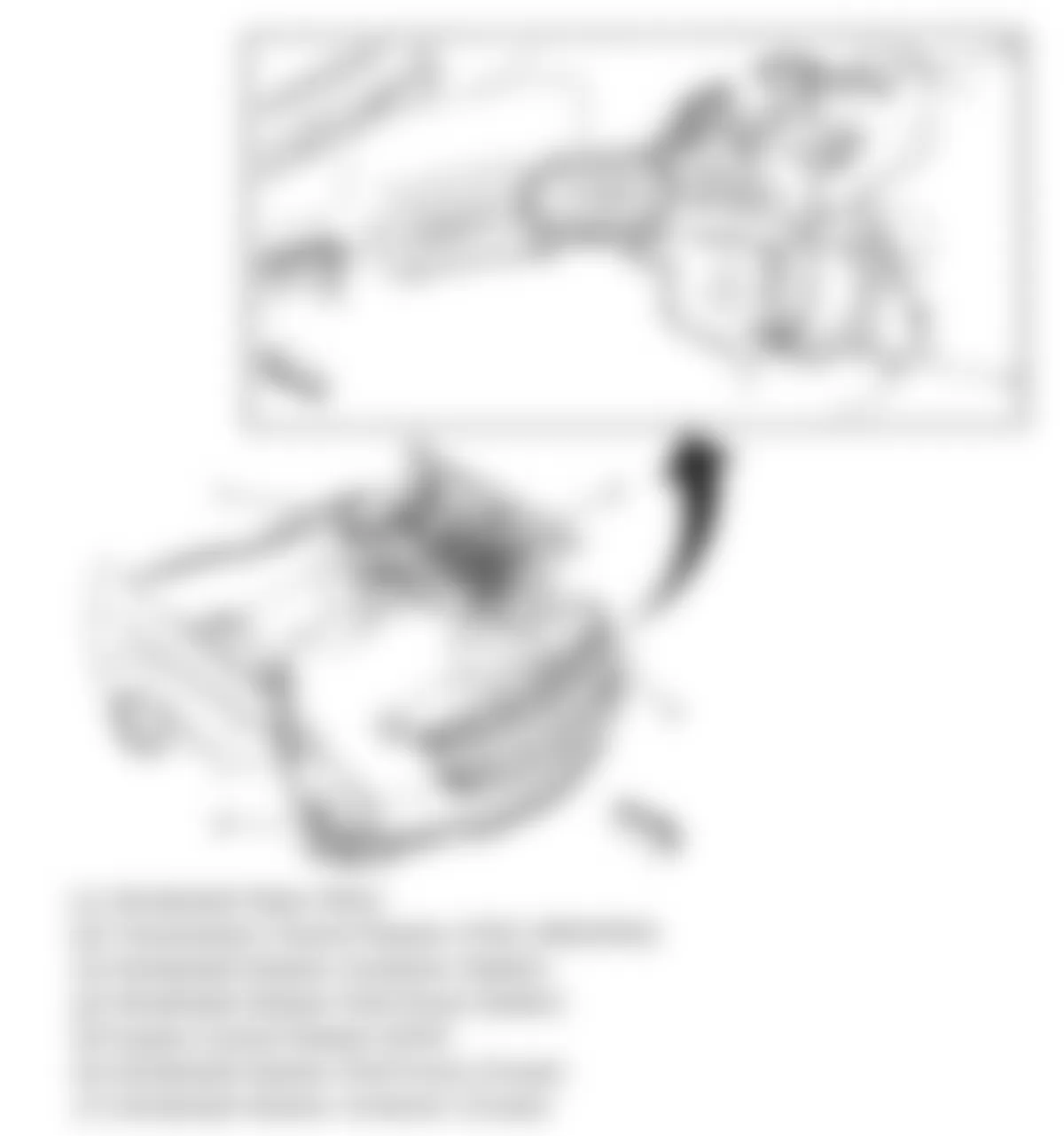 Chevrolet Cobalt LT 2010 - Component Locations -  Front Engine Compartment