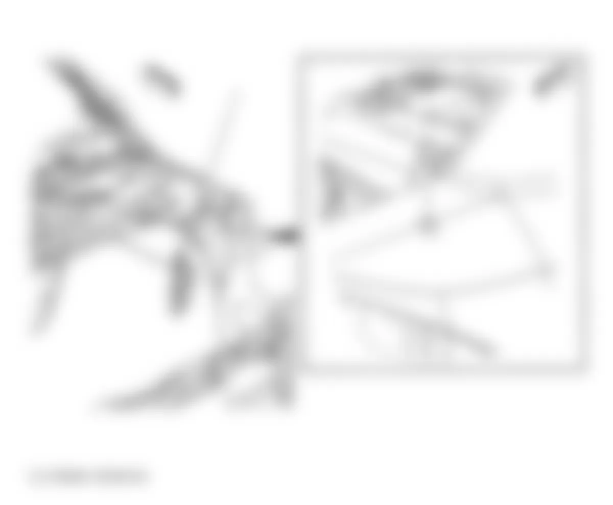 Chevrolet Cobalt LT 2010 - Component Locations -  Quarter Panel