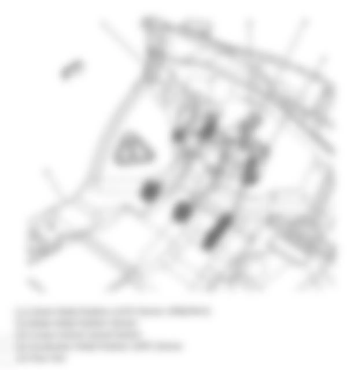 Chevrolet Cobalt LT 2010 - Component Locations -  Pedal Components
