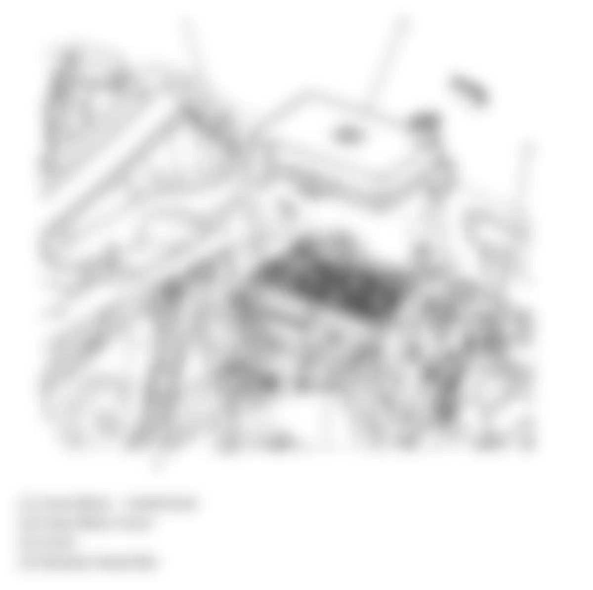 Chevrolet Cobalt LT 2010 - Component Locations -  Engine Compartment
