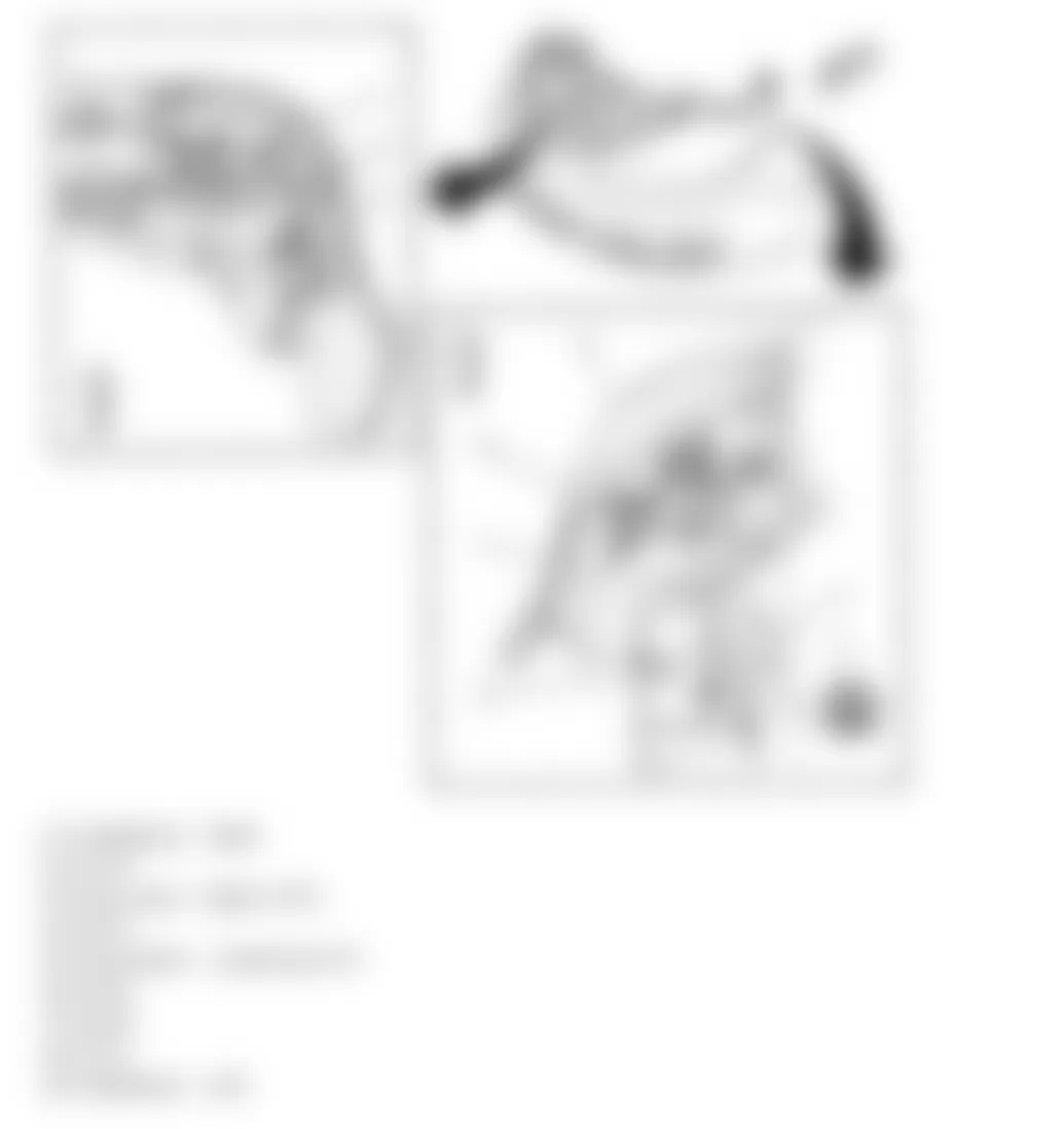 Chevrolet Cobalt LT 2010 - Component Locations -  Headlights