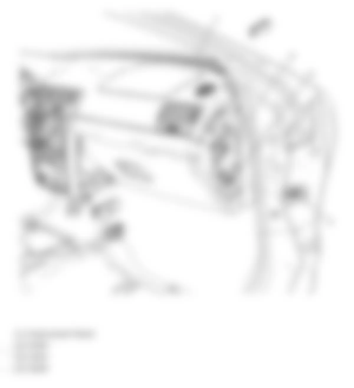 Chevrolet Cobalt LT 2010 - Component Locations -  Dash