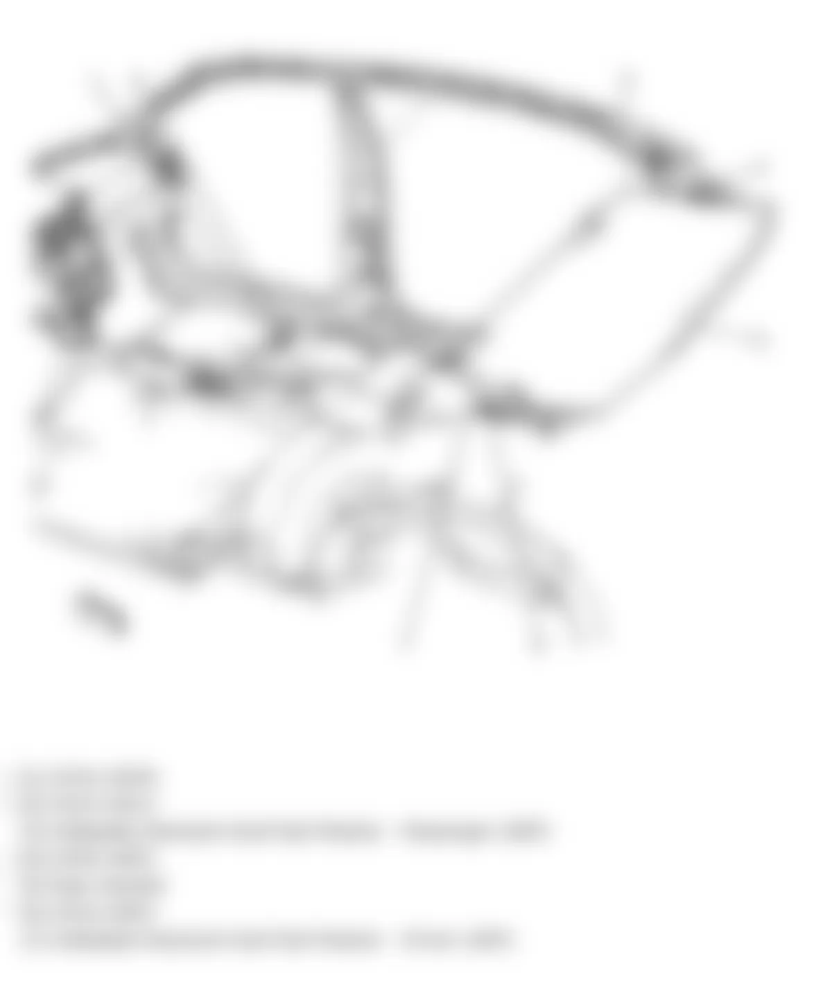 Chevrolet Cobalt LT 2010 - Component Locations -  Passenger Compartment