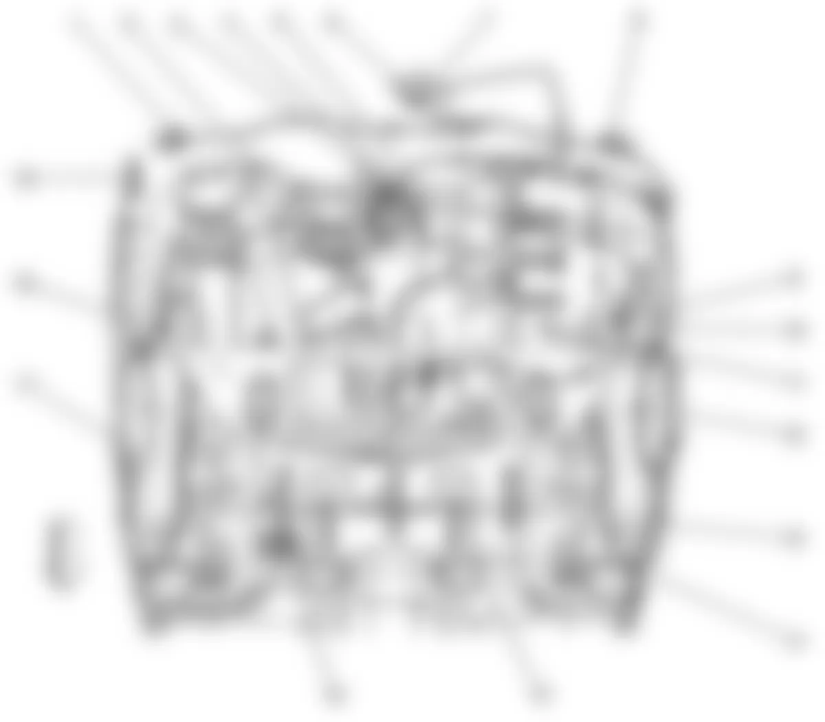 Chevrolet Cobalt LT 2010 - Component Locations -  Rear Compartment