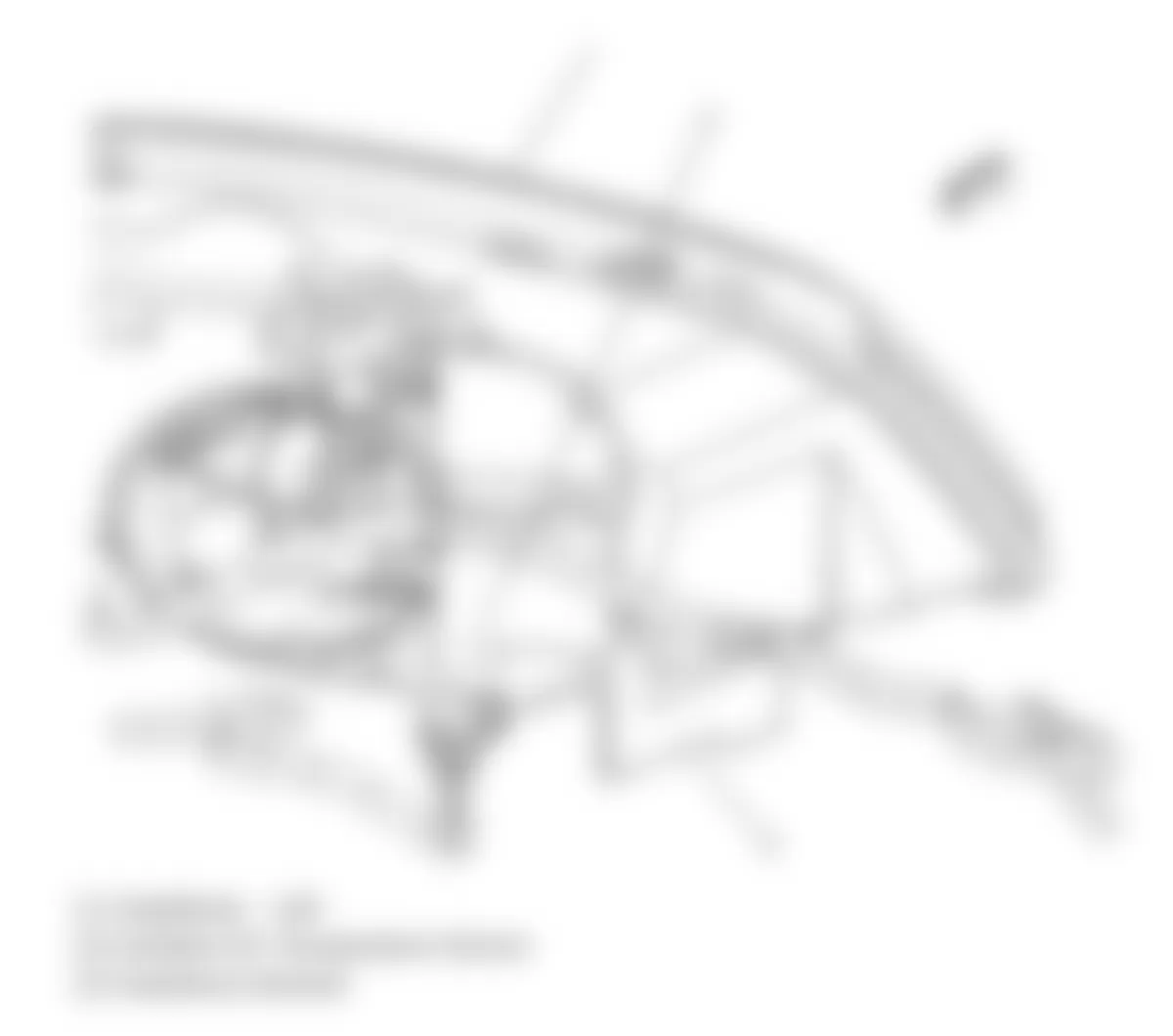 Chevrolet Cobalt SS 2010 - Component Locations -  Left Headlamp Assembly
