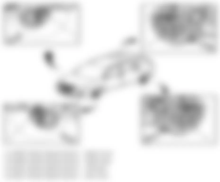 Chevrolet Equinox LT 2010 - Component Locations -  Wheel Hubs