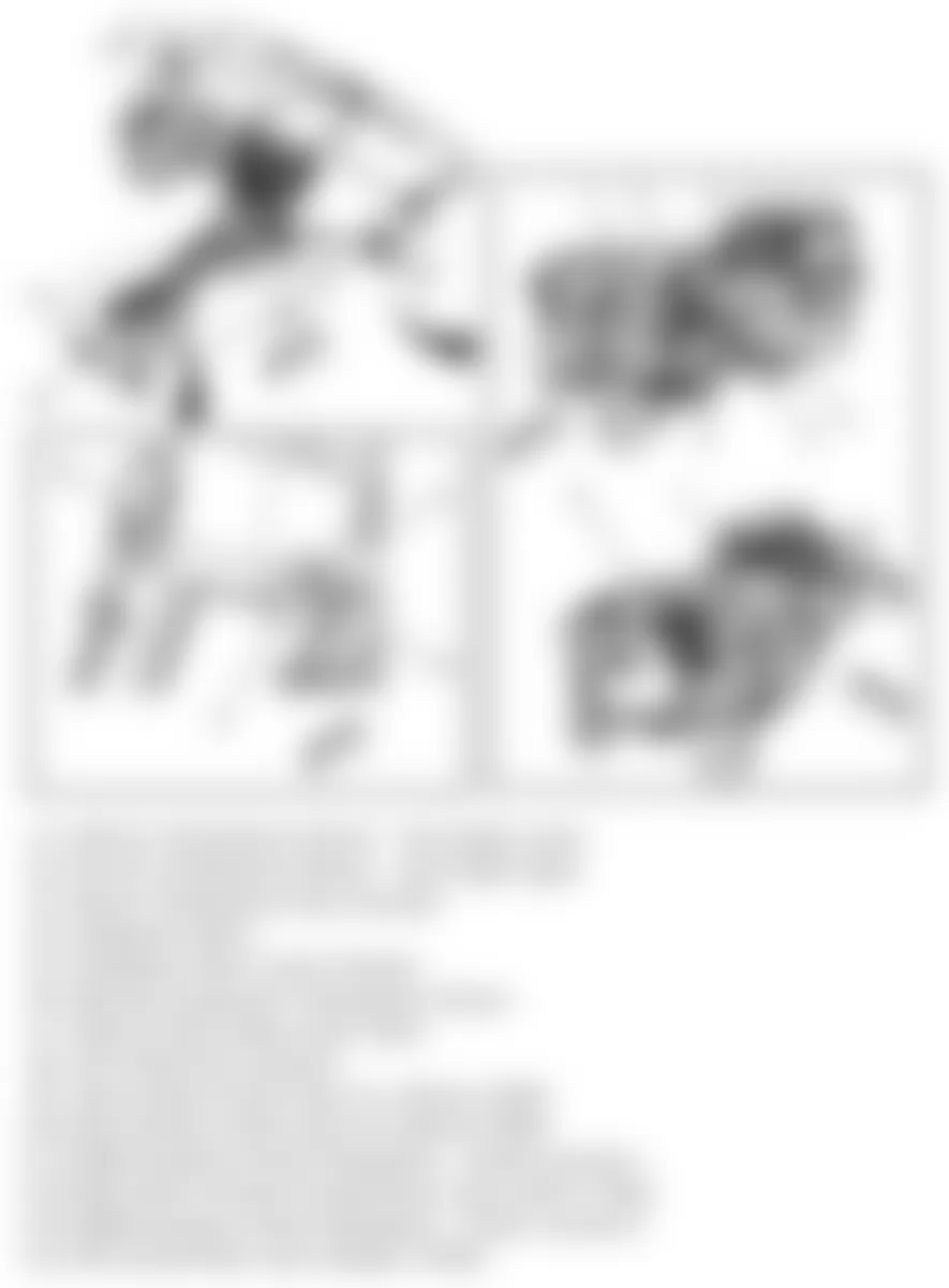 Chevrolet Equinox LT 2010 - Component Locations -  HVAC Module