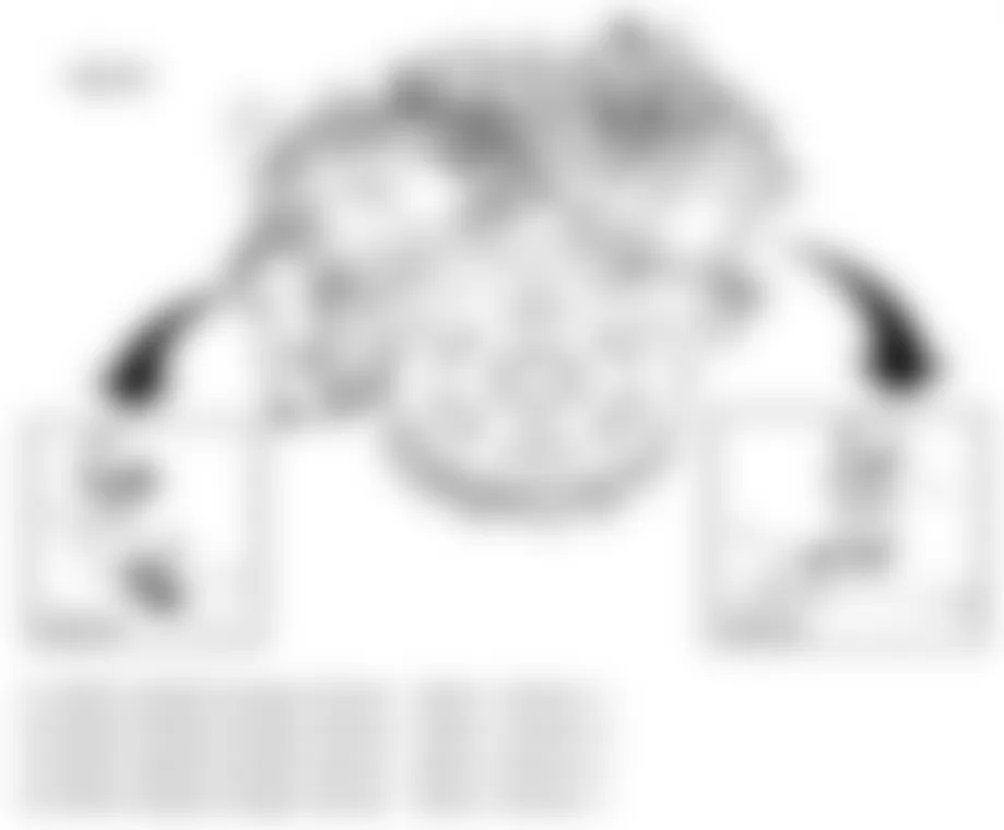 Chevrolet Equinox LT 2010 - Component Locations -  Engine (3.0L)