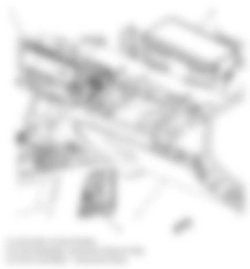 Chevrolet Equinox LT 2010 - Component Locations -  Dashboard