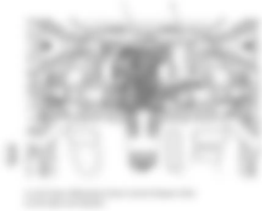 Chevrolet Equinox LT 2010 - Component Locations -  Rear Undercarriage