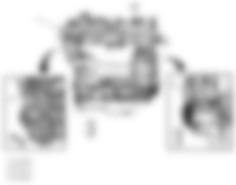 Chevrolet Equinox LT 2010 - Component Locations -  Engine (2.4L)