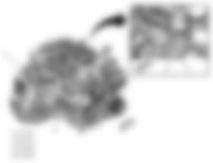 Chevrolet Equinox LT 2010 - Component Locations -  Engine (3.0L)