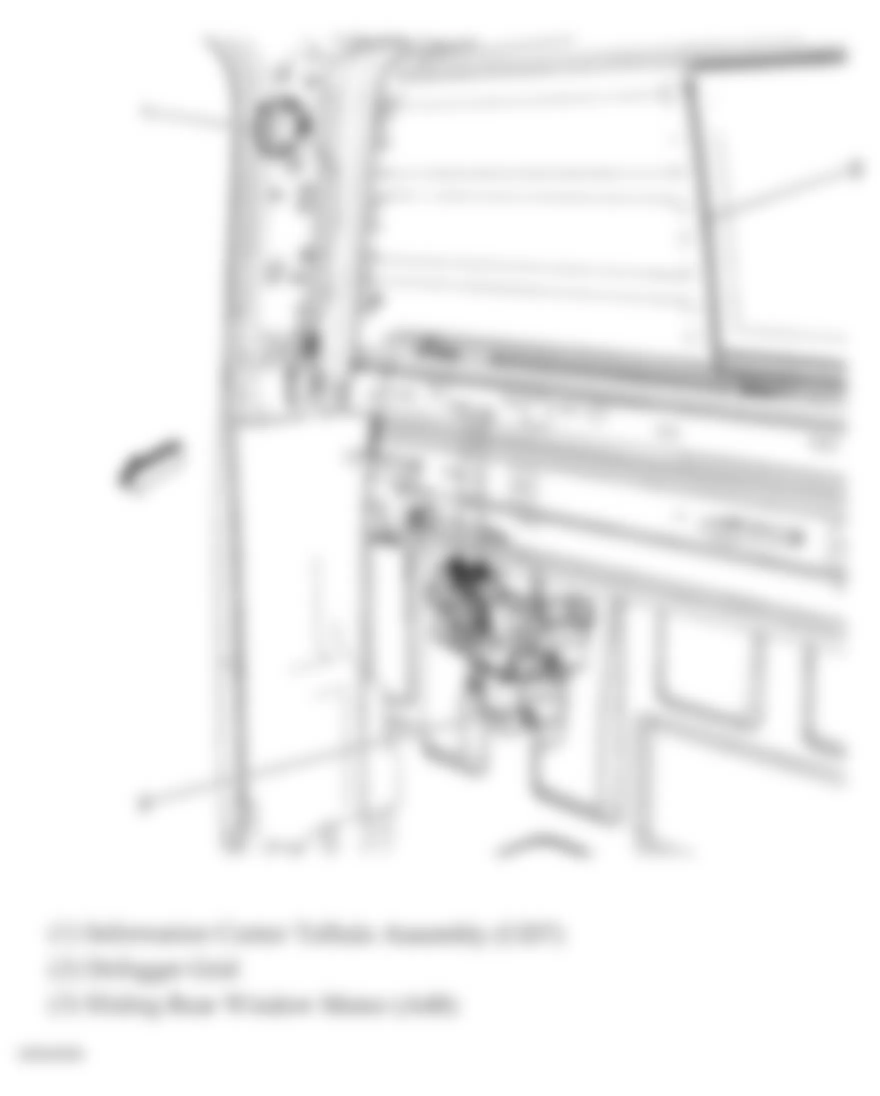 Chevrolet Silverado 3500 HD 2010 - Component Locations -  Right Rear Of Passenger Compartment