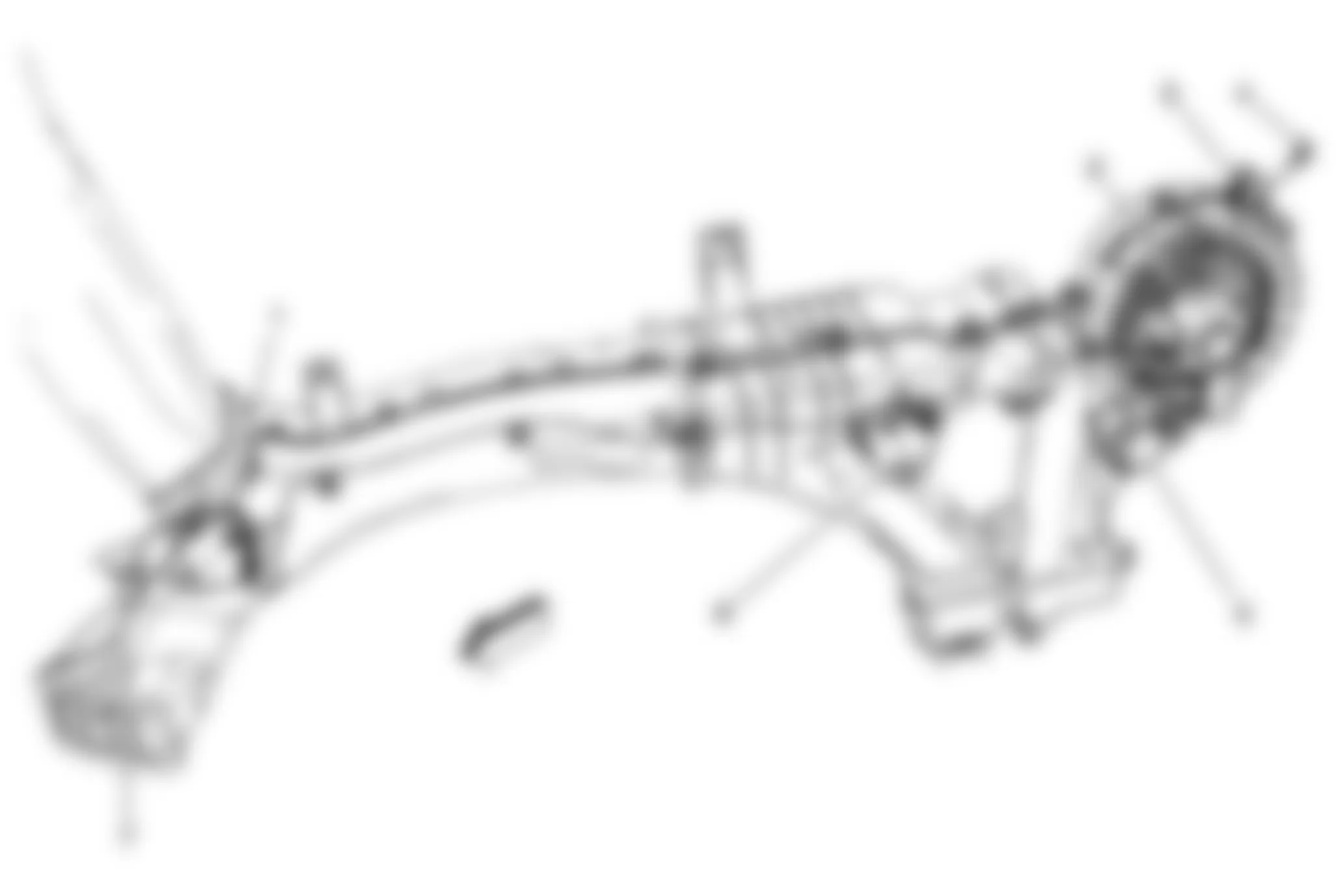 Chevrolet Tahoe Hybrid 2010 - Component Locations -  Rear HVAC Module (Long Wheel Base)