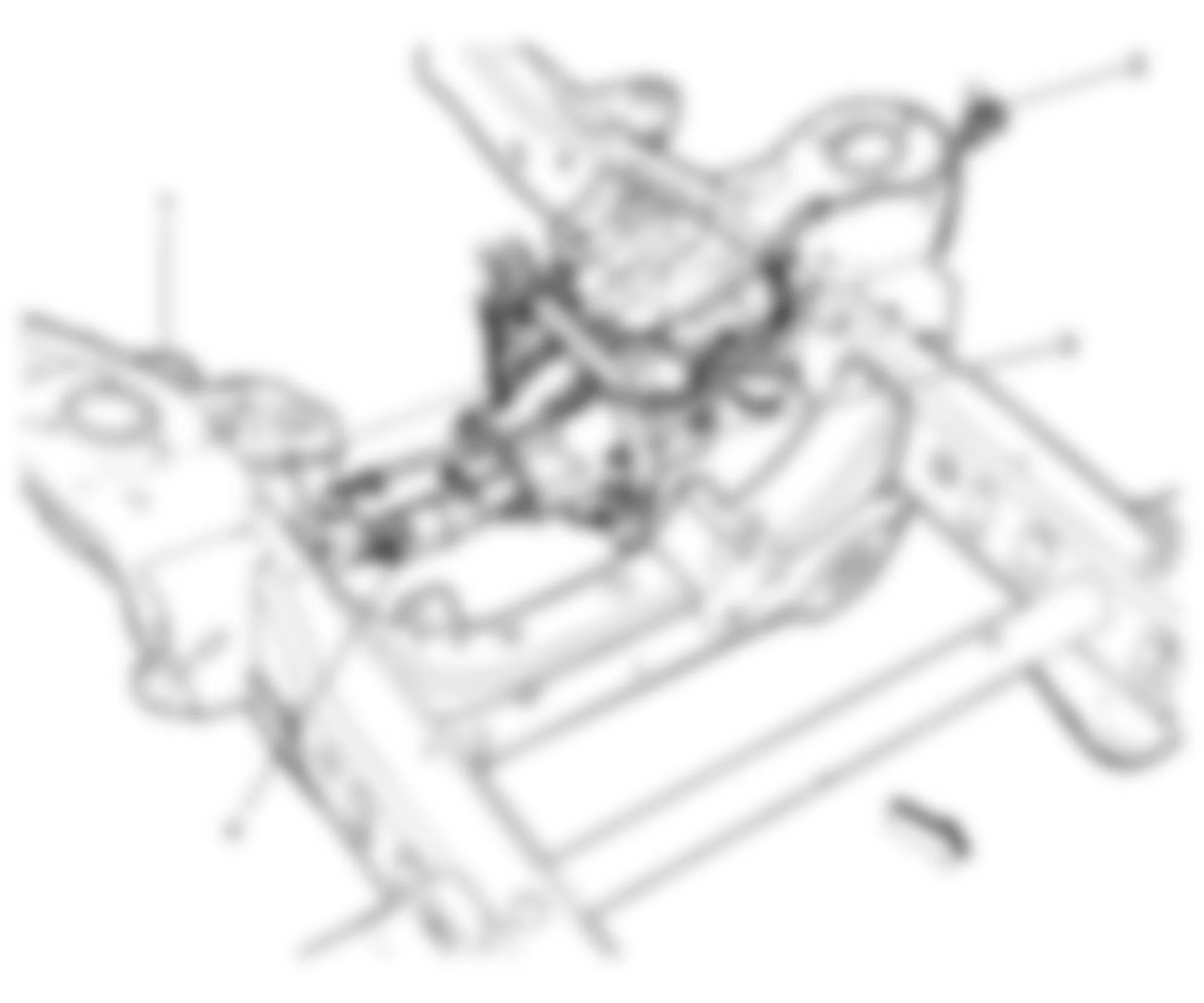 Chevrolet Tahoe Hybrid 2010 - Component Locations -  Front Axle