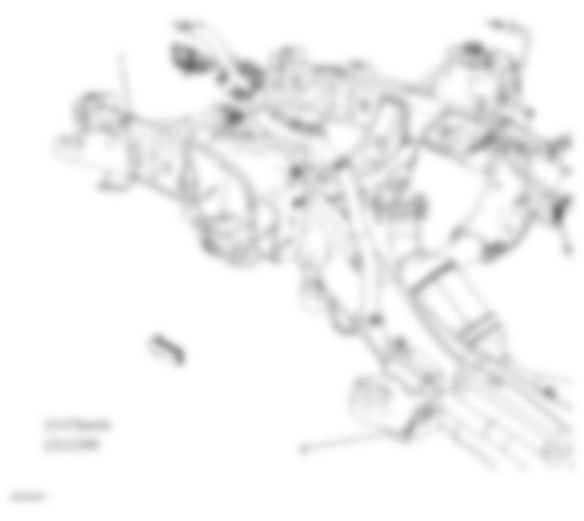 Chevrolet Tahoe Hybrid 2010 - Component Locations -  Front Left Side Of Chassis