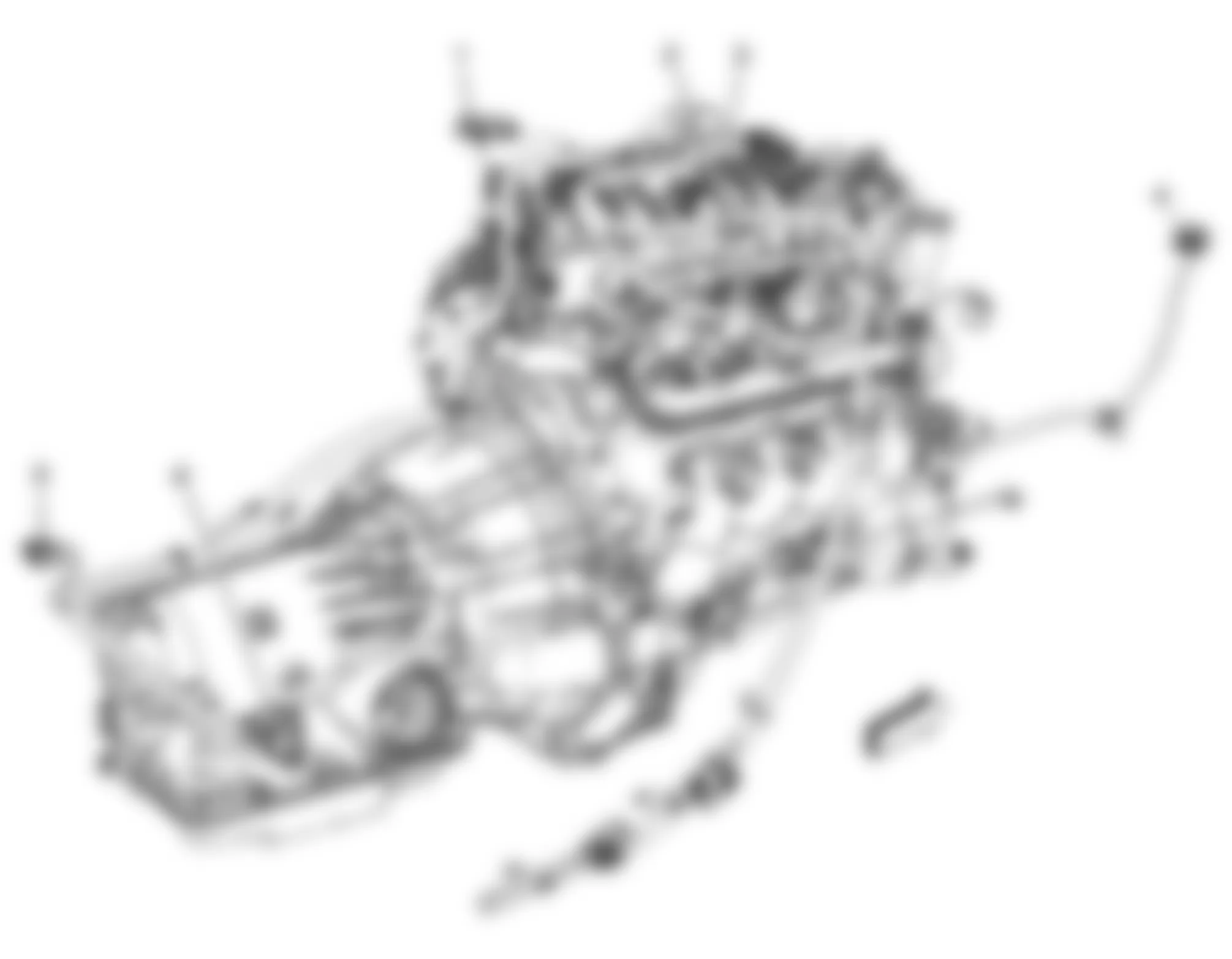 Chevrolet Tahoe Hybrid 2010 - Component Locations -  Engine