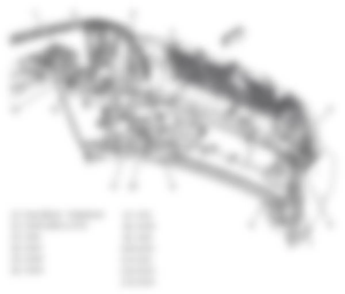 Chevrolet Tahoe Hybrid 2010 - Component Locations -  Front Of Engine Compartment (Hybrid)